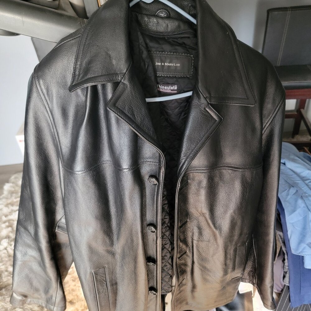 Leather jacket